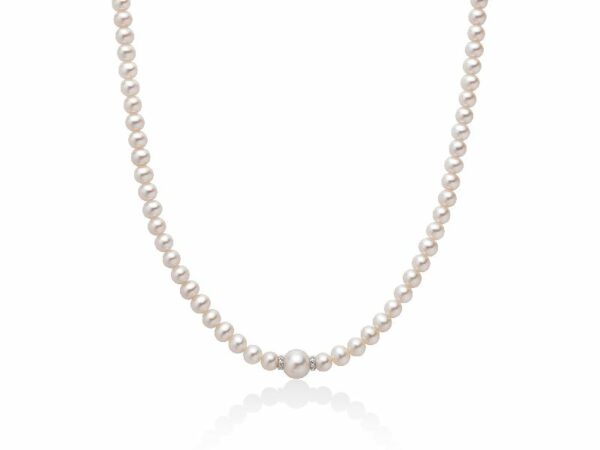 Collana di perle e fantasia