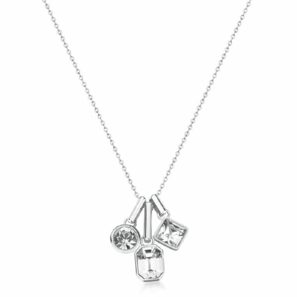Collana SYMPHONIA in acciaio 316L e cristalli
