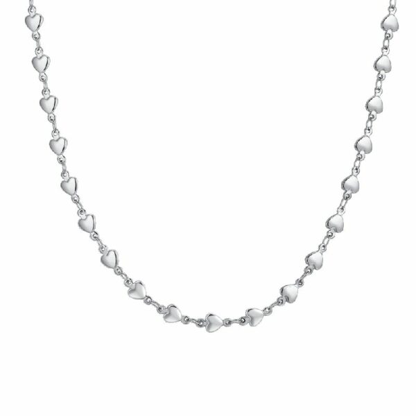 COLLANA DONNA IN ACCIAIO CUORI