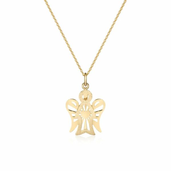 Collana con Angelo e Cuore