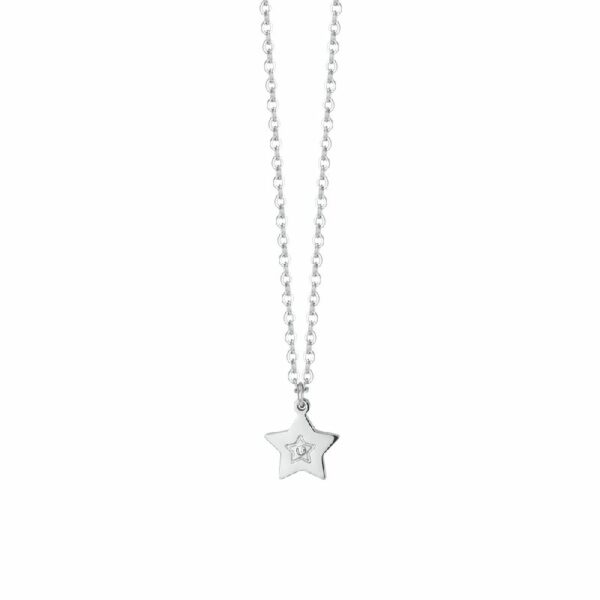 COLLANA BAMBINA IN ACCIAIO CON STELLA