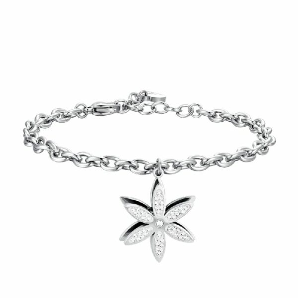 BRACCIALE DONNA IN ACCIAIO FIORE DELLA VITA GIREVOLE
