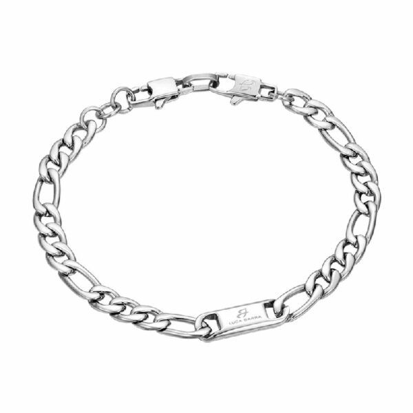 BRACCIALE UOMO IN ACCIAIO MAGLIA CATENA