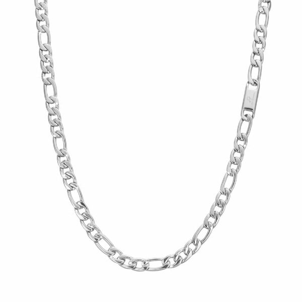 COLLANA UOMO IN ACCIAIO MAGLIA GROUMETTE