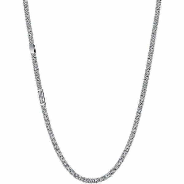 COLLANA UOMO IN ACCIAIO CON ELEMENTO