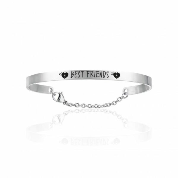 BRACCIALE DONNA IN ACCIAIO BEST FRIENDS