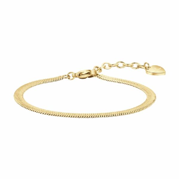BRACCIALE DONNA IN ACCIAIO DORATO