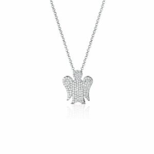 Collana con Angelo in argento