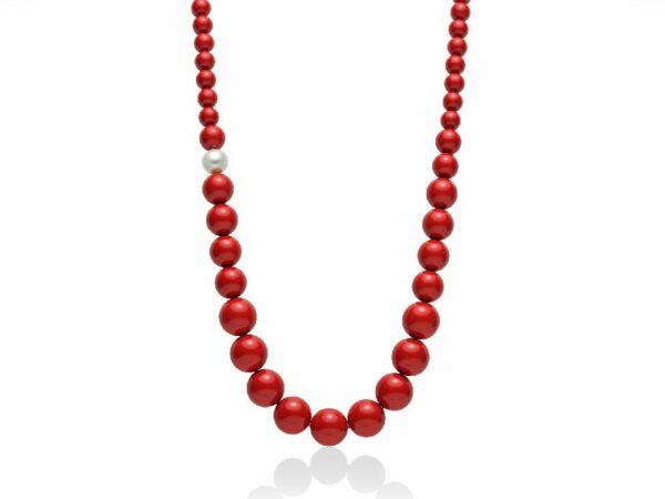 Collana corallo rosso