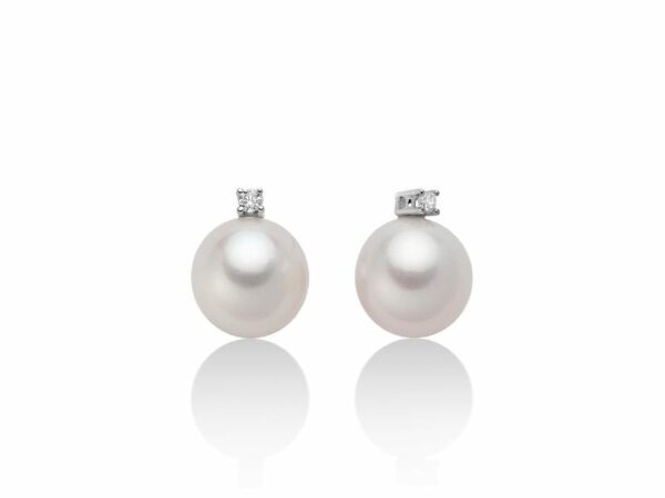 Orecchini perle gemelle