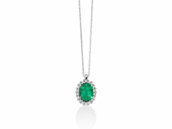 Collana Taglio Brillante Rotondo