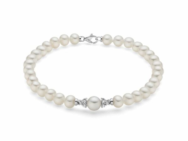 Bracciale di perle e fantasia