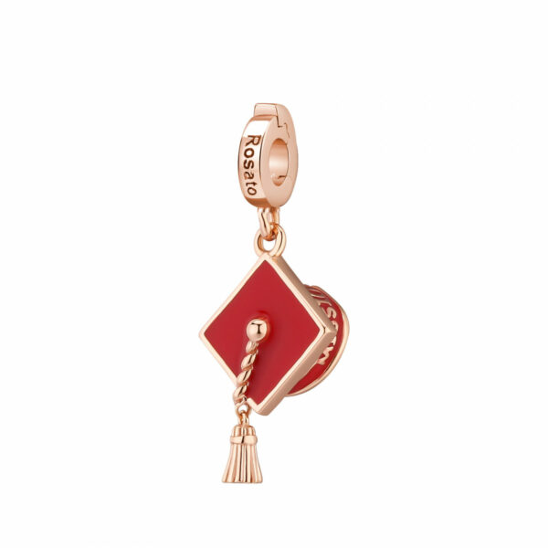 Charm Cappello laurea - placcato oro