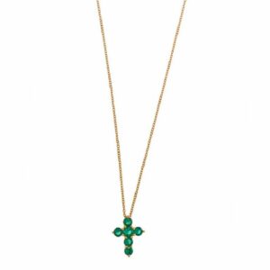 Collana Croce in Argento