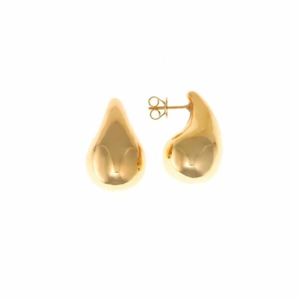 Orecchini a Goccia in Argento 925 Placcato Oro