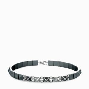 bracciale uomo ematite 5