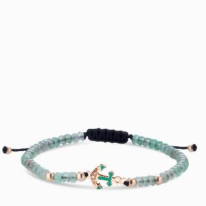bracciale uomo ancora e smalto 1
