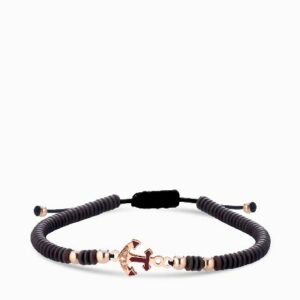 bracciale uomo con ancora