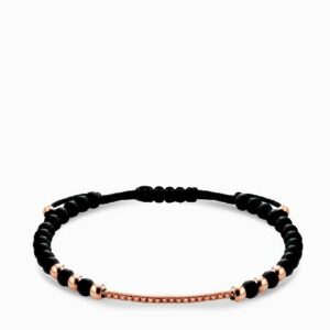 bracciale in onice con diamanti
