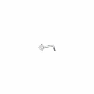PIERCING NASO DONNA IN ACCIAIO CON ZIRCONE BIANCO