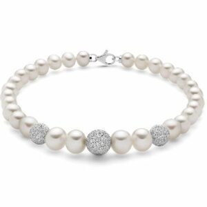 Bracciale perle boule e fantasia