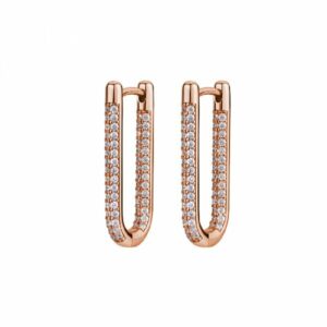 Orecchini BIANCA oro rosa