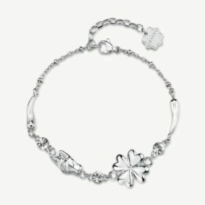 Bracciale CHAKRA in acciaio 316L, con cornetto, co