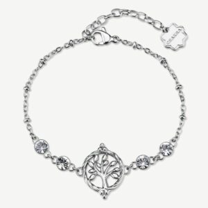 Bracciale CHAKRA in acciaio 316L, con albero della