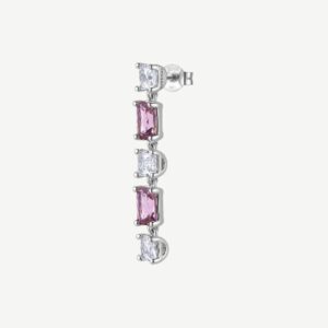 Orecchino pendente FANCY in argento 925/1000 rodia