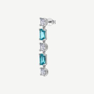 Orecchino pendente FANCY in argento 925/1000 rodia
