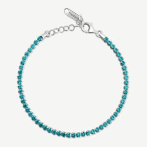 Bracciale tennis FANCY in argento 925/1000 rodiato