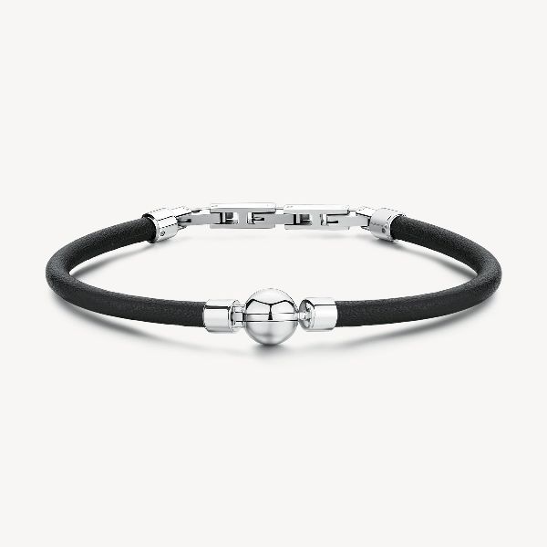 Bracciale ORIGIN in acciaio 316L, con centrale a s