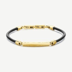 Bracciale ORIGIN in acciaio 316L, finitura pvd col