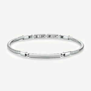 Bracciale ORIGIN in acciaio 316L, con centrale