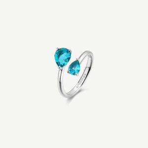 Anello 14 Kate FANCY in argento 925/1000 rodiato e