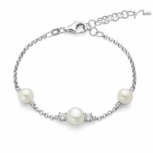 Bracciale Andromeda - Perle e diamanti