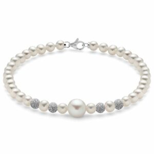 BRACCIALE DI PERLE BOULE E FANTASIA