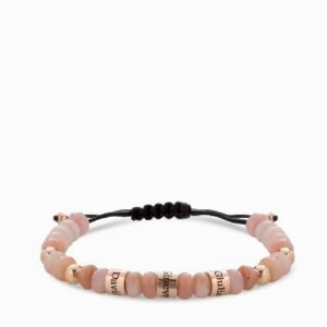 bracciale con sfere in oro personalizzabile