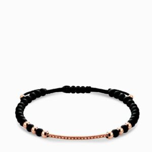 bracciale in onice con diamanti