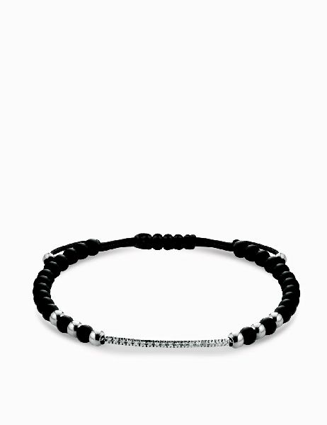 bracciale in onice e diamanti
