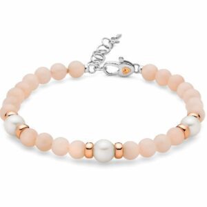 Bracciale i segreti nella natura - perle rosa