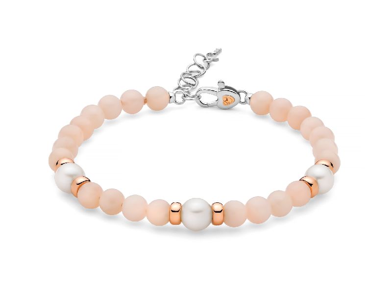 Bracciale i segreti nella natura - perle rosa