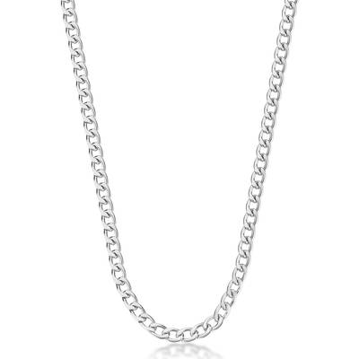 Bracciale catena grumetta in acciaio 316L.