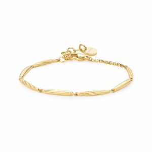 Bracciale AMY in acciaio 316L, finitura pvd colore oro