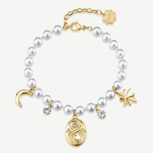 Bracciale CHAKRA in acciaio 316L, finitura pvd col