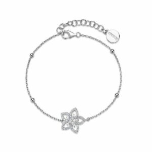 Bracciale Gaia in argento 925 con cristalli