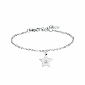 BRACCIALE BAMBINO IN ACCIAIO PIETRE BLU