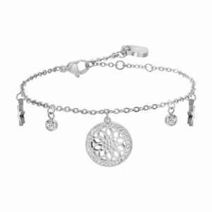 BRACCIALE DONNA IN ACCIAIO FIORE DELLA VITA