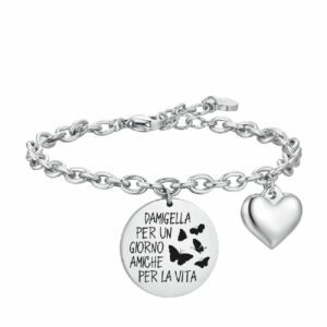 BRACCIALE DONNA IN ACCIAIO DAMIGELLA