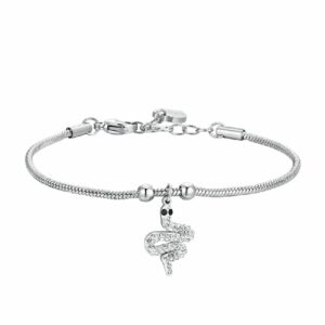 BRACCIALE DONNA IN ACCIAIO CON SERPENTE